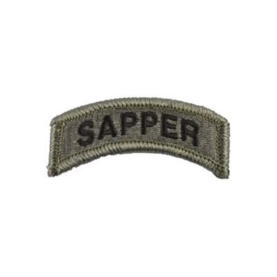 Nášivka oblouček SAPPER Tab VELCRO - FOLIAGE