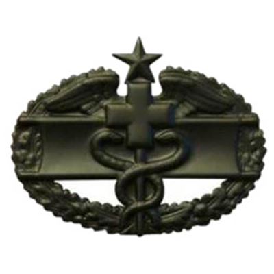 Odznak US COMBAT MEDICAL 2nd AWARD ČERNÝ