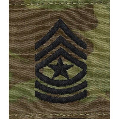 Nášivka hodnosti Sergeant Major E-9 velcro OCP®