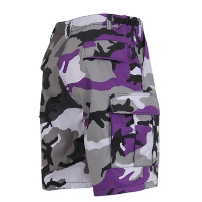 Kraťasy dvoubarevné BDU VIOLET/CITY CAMO