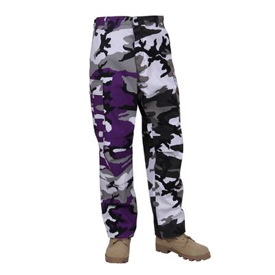 Kalhoty dvoubarevné BDU VIOLET/CITY CAMO