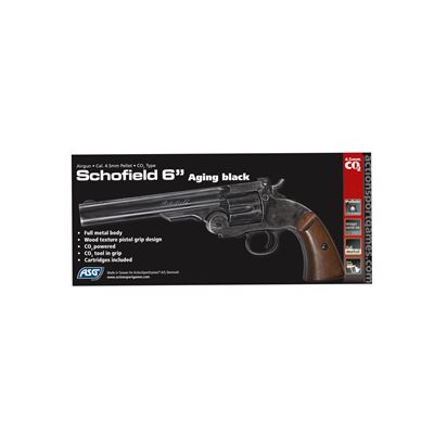 Revolver vzduchový ASG Schofield 6" ČERNÝ ASG 18911 3