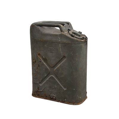 Kanystr US WWII na benzín plechový použitý