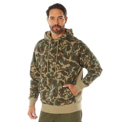 Mikina EVERY DAY HOODIE s kapucí FRED BEAR CAMO