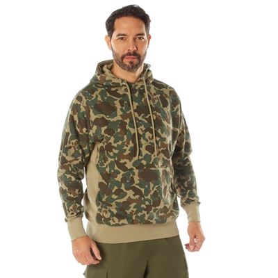 Mikina EVERY DAY HOODIE s kapucí FRED BEAR CAMO