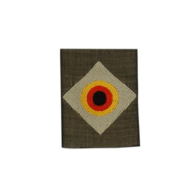 Nášivka BW kokarda v kosočtverci ZELENÁ