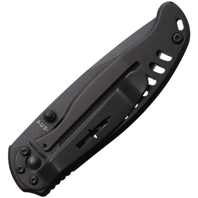 Nůž zavírací 19430 s hladkým ostřím ČERNÝ