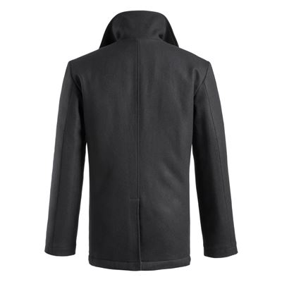 Kabát PEA COAT ČERNÝ
