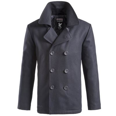 Kabát PEA COAT NAVY MODRÝ
