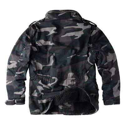 Bunda PARATROOPER Vintage zimní BLACK CAMO