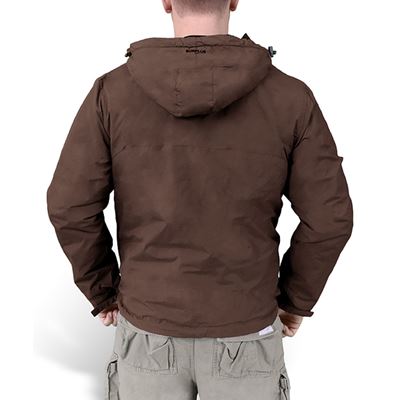 Bunda WINDBREAKER HNĚDÁ