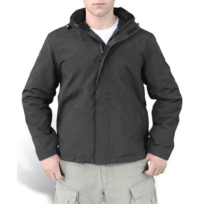 Bunda WINDBREAKER ZIPPER ČERNÁ