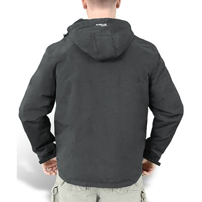 Bunda WINDBREAKER ZIPPER ČERNÁ