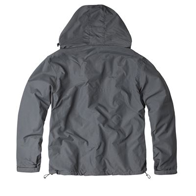 Bunda WINDBREAKER ZIPPER ŠEDÁ