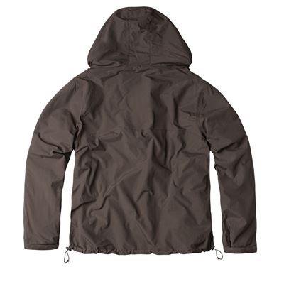 Bunda WINDBREAKER ZIPPER HNĚDÁ