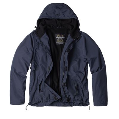 Bunda WINDBREAKER ZIPPER MODRÁ NAVY