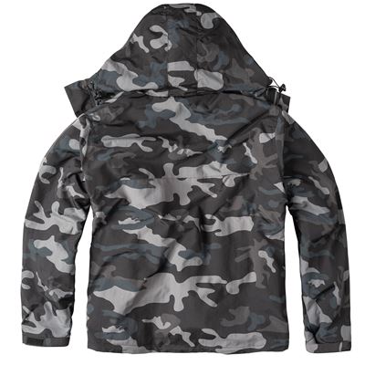 Bunda WINDBREAKER ZIPPER BLACK CAMO