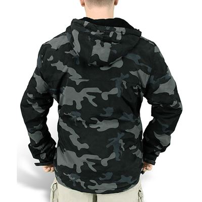 Bunda WINDBREAKER ZIPPER BLACK CAMO