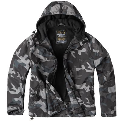Bunda WINDBREAKER ZIPPER BLACK CAMO