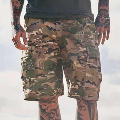 Kraťasy US BDU rip-stop TACTICAL CAMO