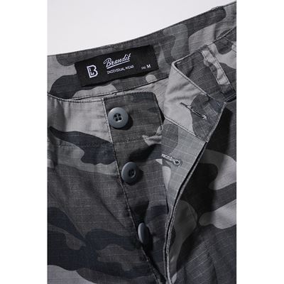 Kraťasy US BDU rip-stop GREY CAMO