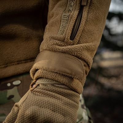 Bunda fleece s kapucí Windblock DIVISION Gen.II COYOTE M-TAC 20413017 12