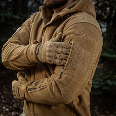 Bunda fleece s kapucí Windblock DIVISION Gen.II COYOTE M-TAC 20413017 11
