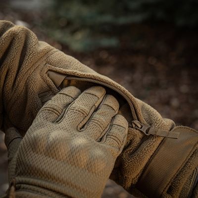 Bunda fleece s kapucí Windblock DIVISION Gen.II COYOTE M-TAC 20413017 10
