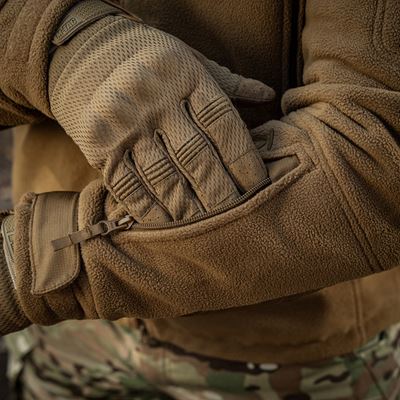 Bunda fleece s kapucí Windblock DIVISION Gen.II COYOTE M-TAC 20413017 9