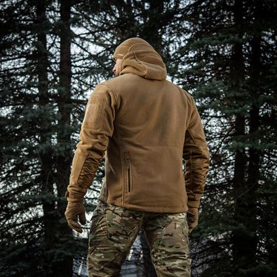 Bunda fleece s kapucí Windblock DIVISION Gen.II COYOTE M-TAC 20413017 5