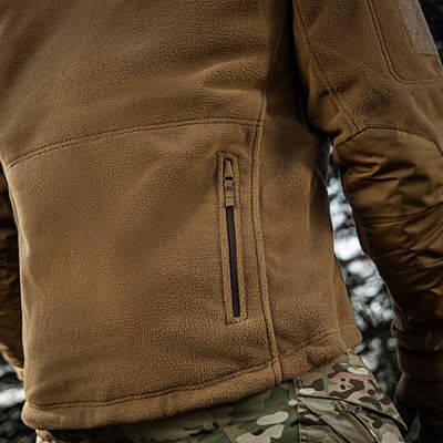 Bunda fleece s kapucí Windblock DIVISION Gen.II COYOTE M-TAC 20413017 3