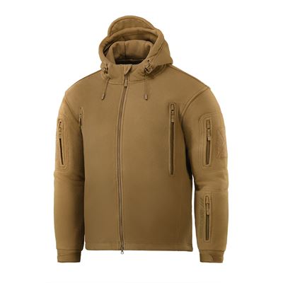 Bunda fleece s kapucí Windblock DIVISION Gen.II COYOTE