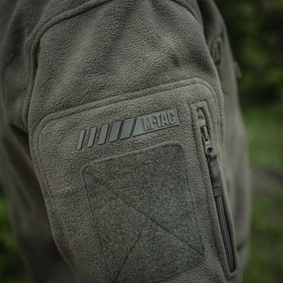 Bunda fleece s kapucí Windblock DIVISION Gen.II ZELENÁ M-TAC 20413062 7