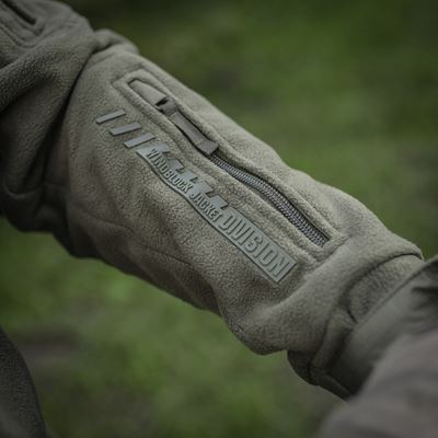 Bunda fleece s kapucí Windblock DIVISION Gen.II ZELENÁ M-TAC 20413062 6