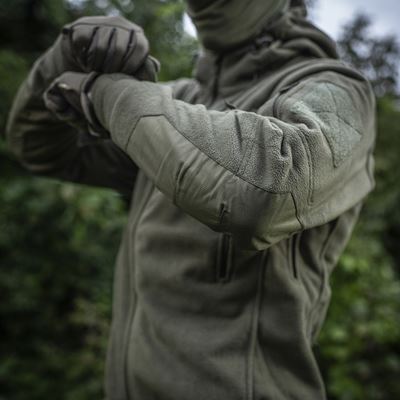 Bunda fleece s kapucí Windblock DIVISION Gen.II ZELENÁ M-TAC 20413062 5