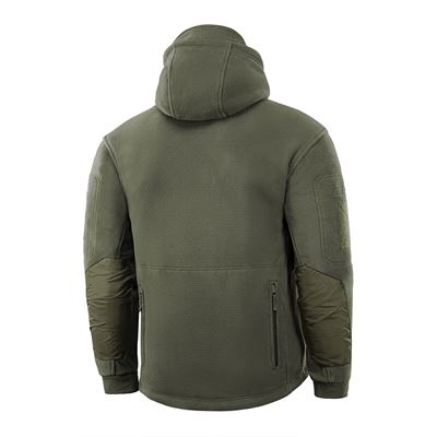 Bunda fleece s kapucí Windblock DIVISION Gen.II ZELENÁ M-TAC 20413062 30