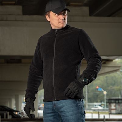 Mikina se zipem NORD fleece Polartec® ČERNÁ M-TAC 20467002 16