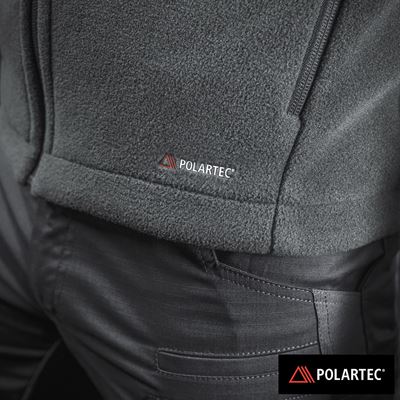 Mikina se zipem NORD fleece Polartec® ŠEDÁ - DARK GREY M-TAC 20467012 8