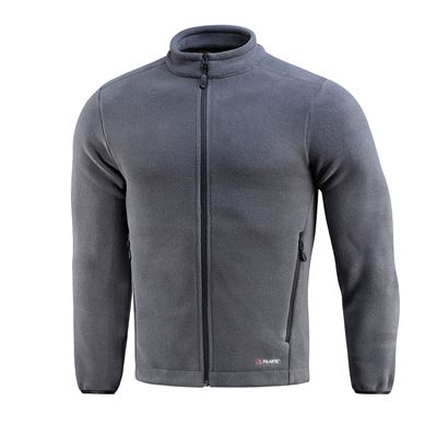 Mikina se zipem NORD fleece Polartec® ŠEDÁ - DARK GREY