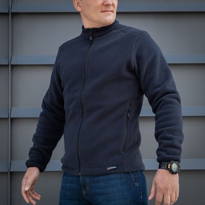 Mikina se zipem NORD fleece Polartec® MODRÁ - NAVY BLUE M-TAC 20467015 9