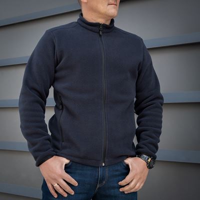 Mikina se zipem NORD fleece Polartec® MODRÁ - NAVY BLUE M-TAC 20467015 7