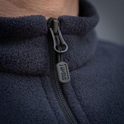 Mikina se zipem NORD fleece Polartec® MODRÁ - NAVY BLUE M-TAC 20467015 5