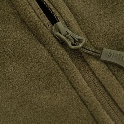 Mikina se zipem NORD fleece Polartec® ZELENÁ - DARK OLIVE M-TAC 20467048 5