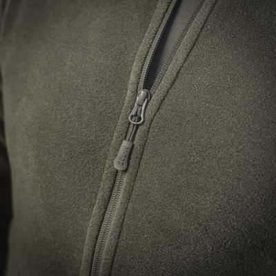 Mikina se zipem NORD fleece Polartec® ZELENÁ - DARK OLIVE M-TAC 20467048 15