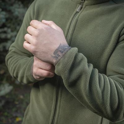 Mikina se zipem NORD fleece Polartec® ZELENÁ M-TAC 20467064 5