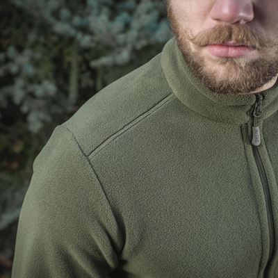 Mikina se zipem NORD fleece Polartec® ZELENÁ M-TAC 20467064 4