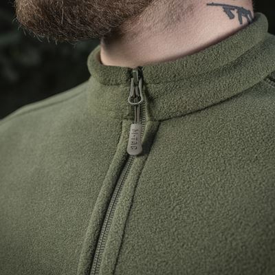 Mikina se zipem NORD fleece Polartec® ZELENÁ M-TAC 20467064 10