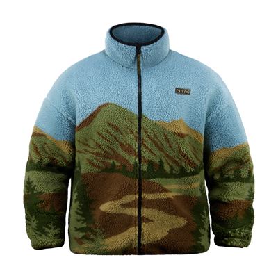 Mikina se zipem SHERPA fleece motiv KARPAT M-TAC 20564001 2