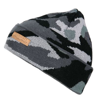 Čepice BEANIE pletená URBAN CAMO