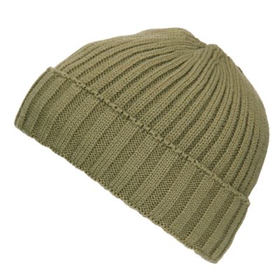 Čepice pletená EXTREME BEANIE se zateplením ZELENÁ